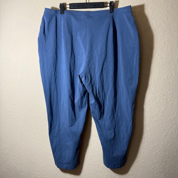 L.L. Bean Blue Ankle Pants - Picture 2 of 6